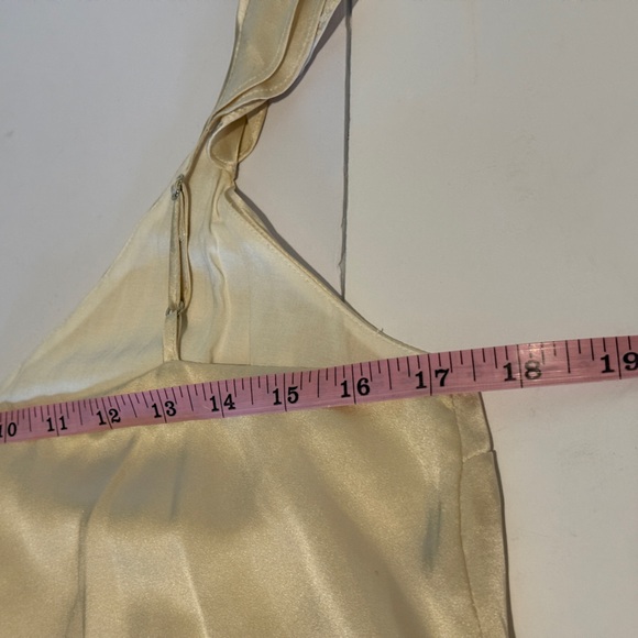 NWT CAMI NYC Cara Silk Cami Nude Flutter Strap Silk Top Medium - Picture 3 of 12